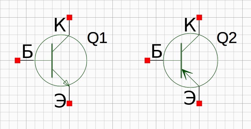  Транзисторы n-p-n и p-n-p